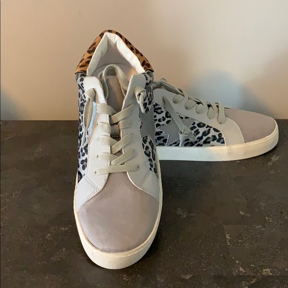 Madden Girl Shoes - Women’s mixed print sneakers